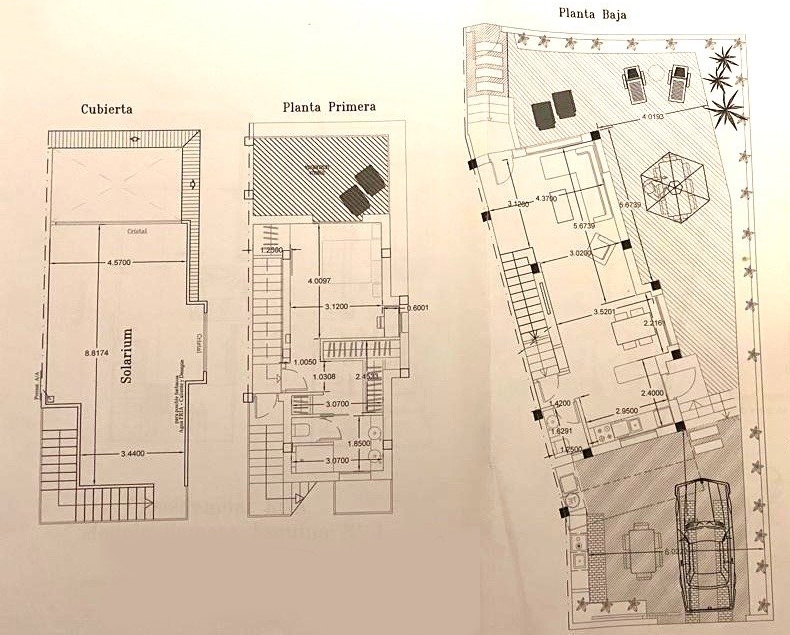 2 A 2PATROVÝ DUPLEX BUNGALOW A PARKOVÁNÍ V CIUDAD QUESADA ROJALES