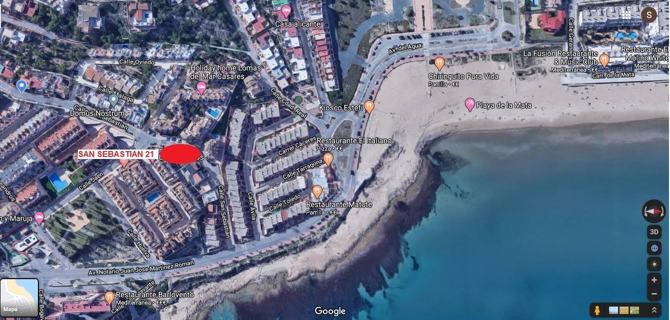 VILLE ESCLUSIVE E MODERNE CON VISTA SUL MARE A TORREVIEJA, ZONA "LA MANGUILLA"