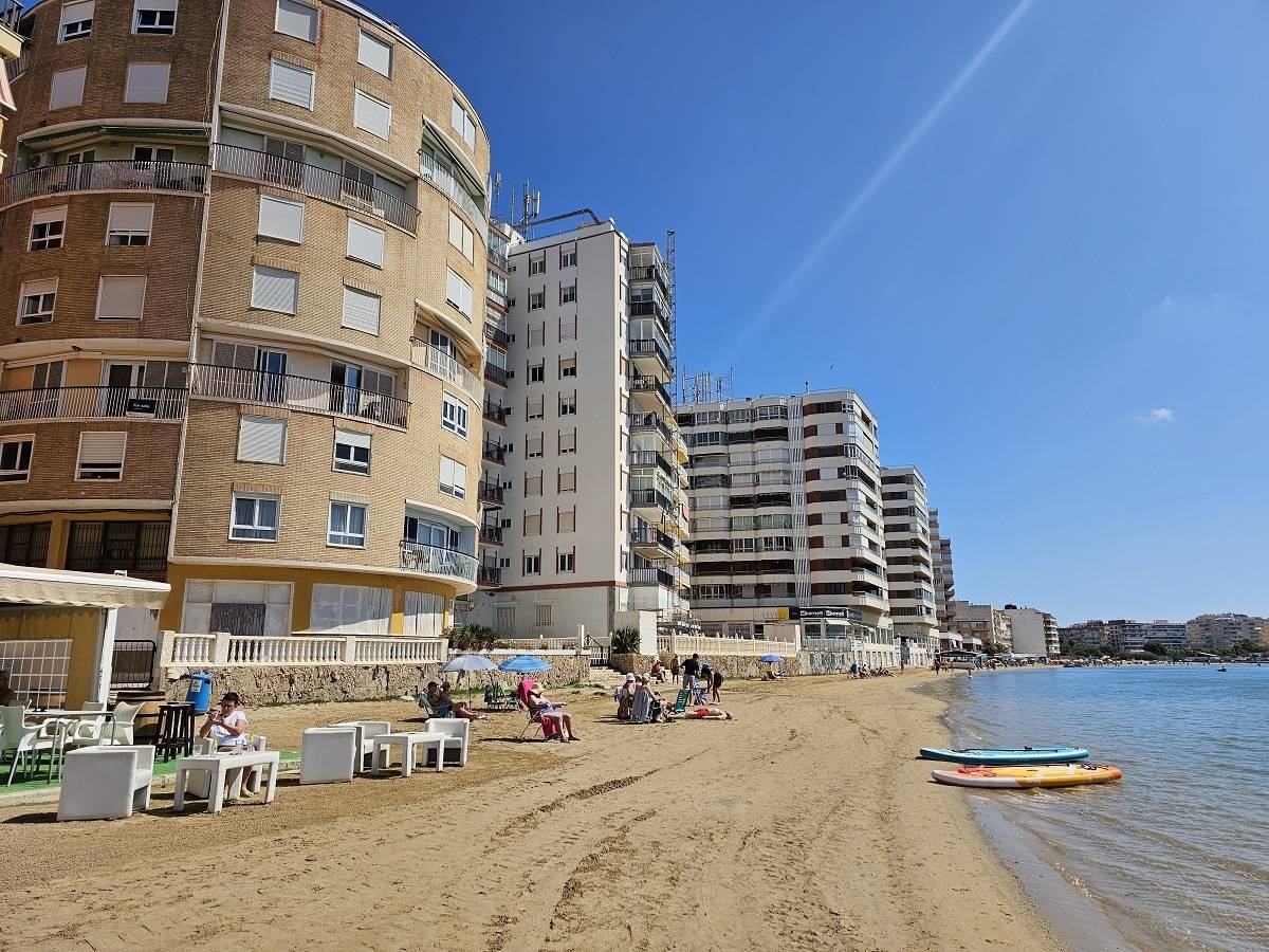 RÅA KOMMERSIELLA LOKALER PÅ STRANDENS FÖRSTA LINJE I EL ACEQUION