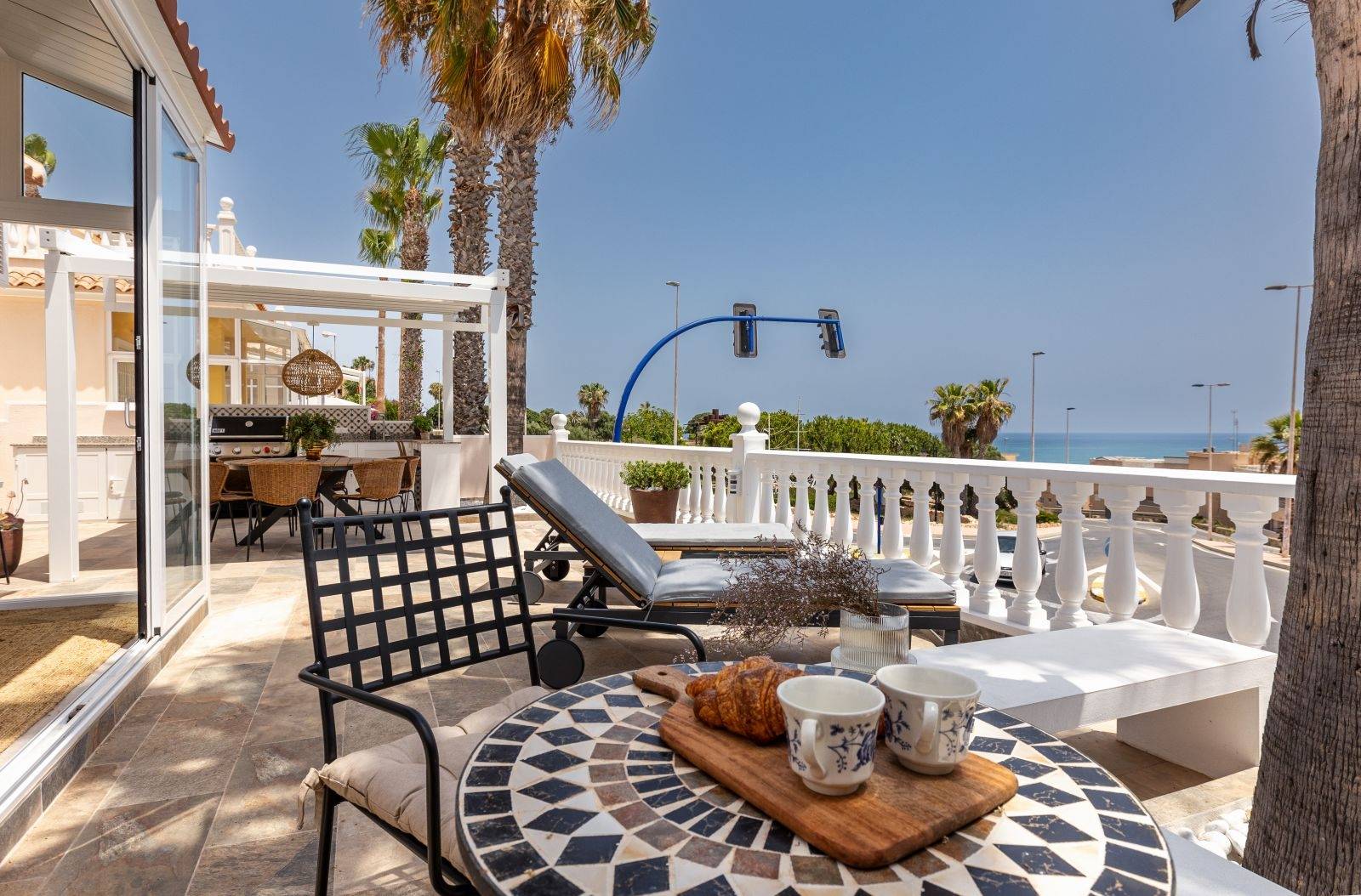 BELLE VILLA AVEC VUE SPECTACULAIRE SUR LA MER À TORRE DEL MORO 1ÈRE LIGNE