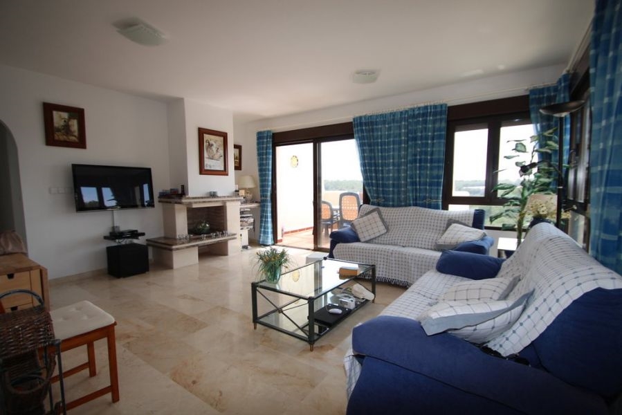 PENTHOUSE IN LAS RAMBLAS WITH STUNNING VIEWS OF THE GOLF COURSE AND THE SEA