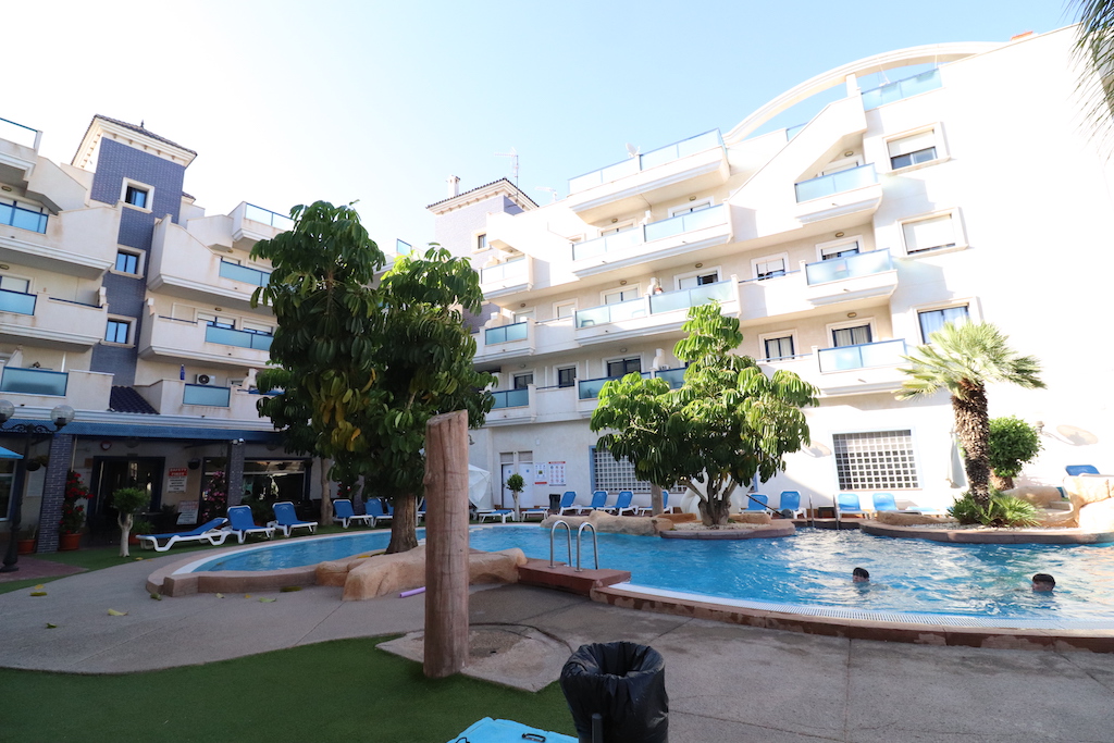 GELEGENHEIT! WOHNUNG IN RESIDENCIAL PLAYA MARINA I MIT TOURISTENLIZENZ, SCHWIMMBAD UND TIEFGARAGE