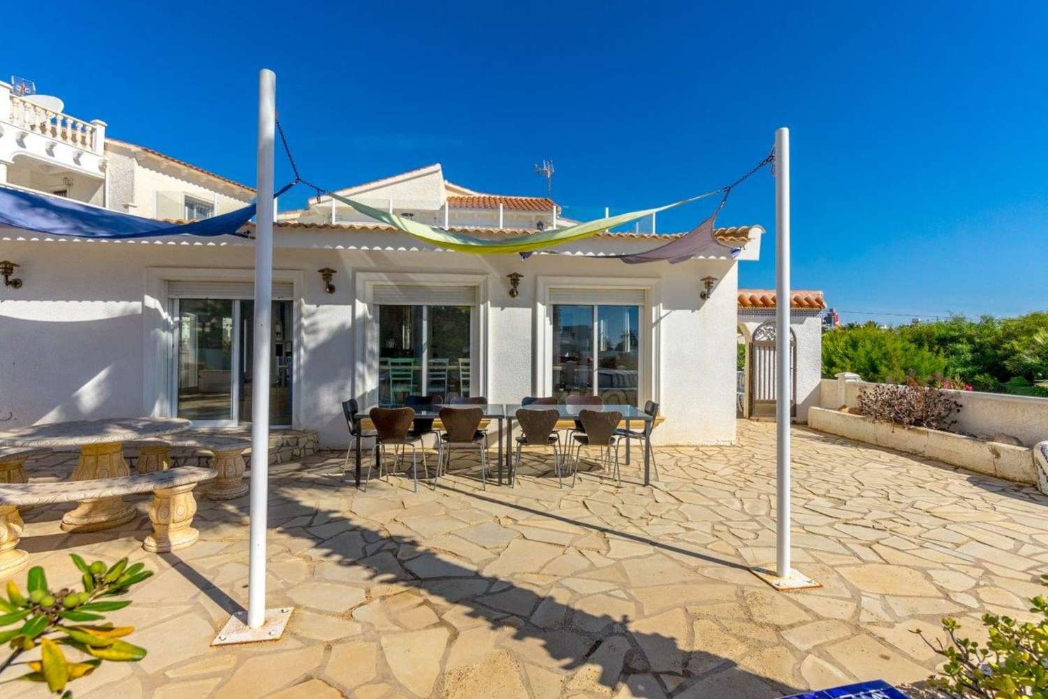 ATEMBERAUBENDE STRANDVILLA IN PLAYA FLAMENCA MIT PRIVATEM POOL UND HERRLICHER AUSSICHT