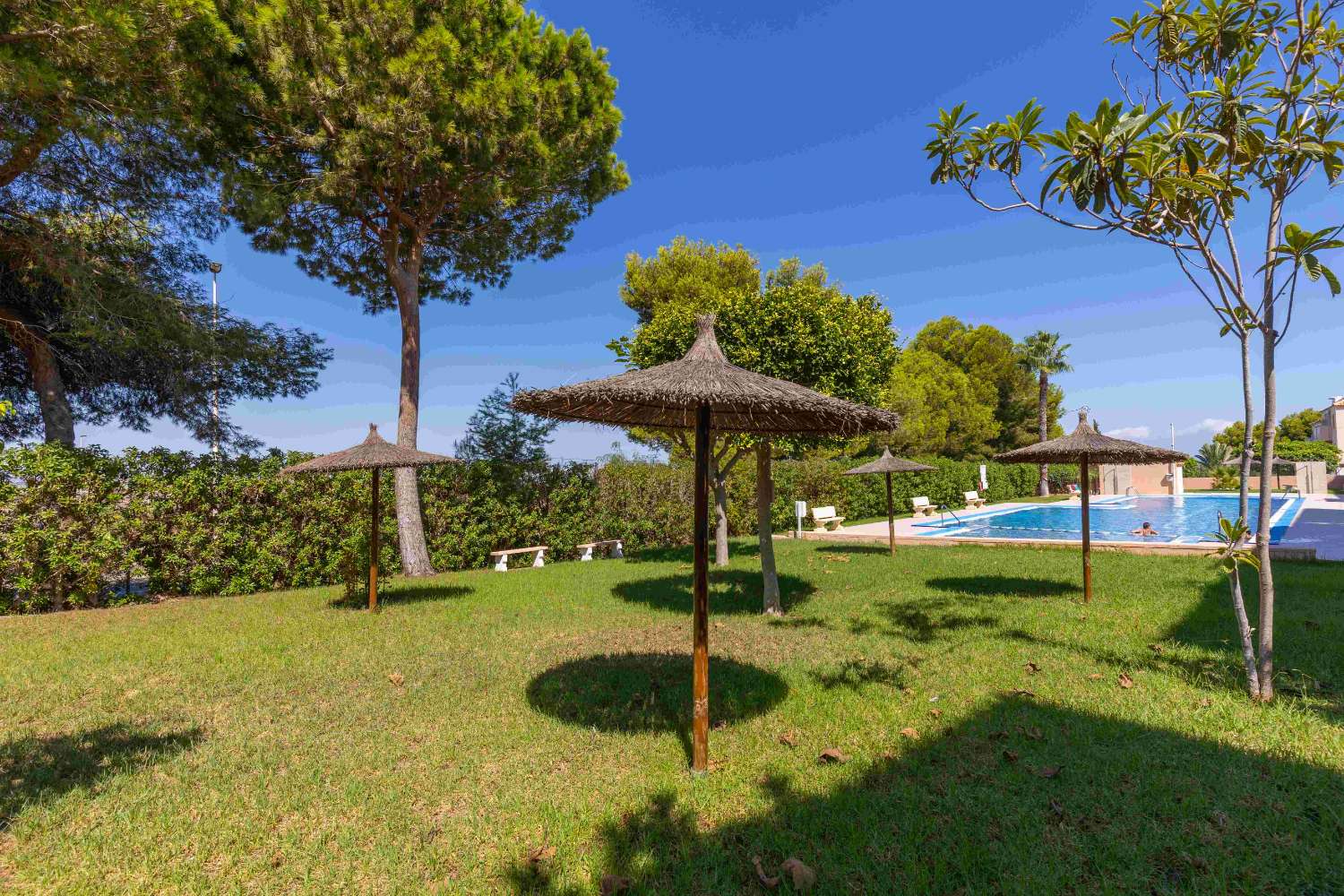 DEUX MAISONS EN UNE AVEC VUE SUR LA MER, PISCINE ET ESPACES VERTS À TORREBLANCA-LA MATA ! OCCASION UNIQUE D’INVESTIR OU DE PROFITER TOUTE L’ANNÉE