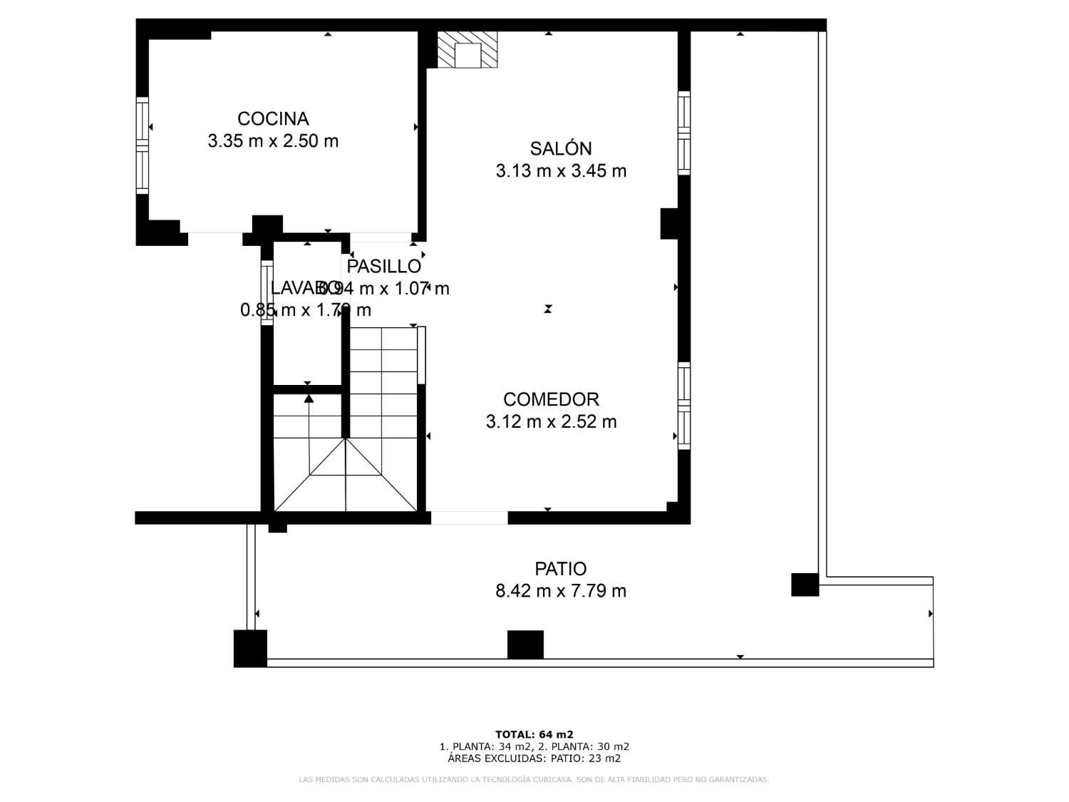 MODERNE TOMANNSBOLIG DUPLEX I LOS ALTOS MED FELLES SVØMMEBASSENG OG UNDERJORDISK GARASJE