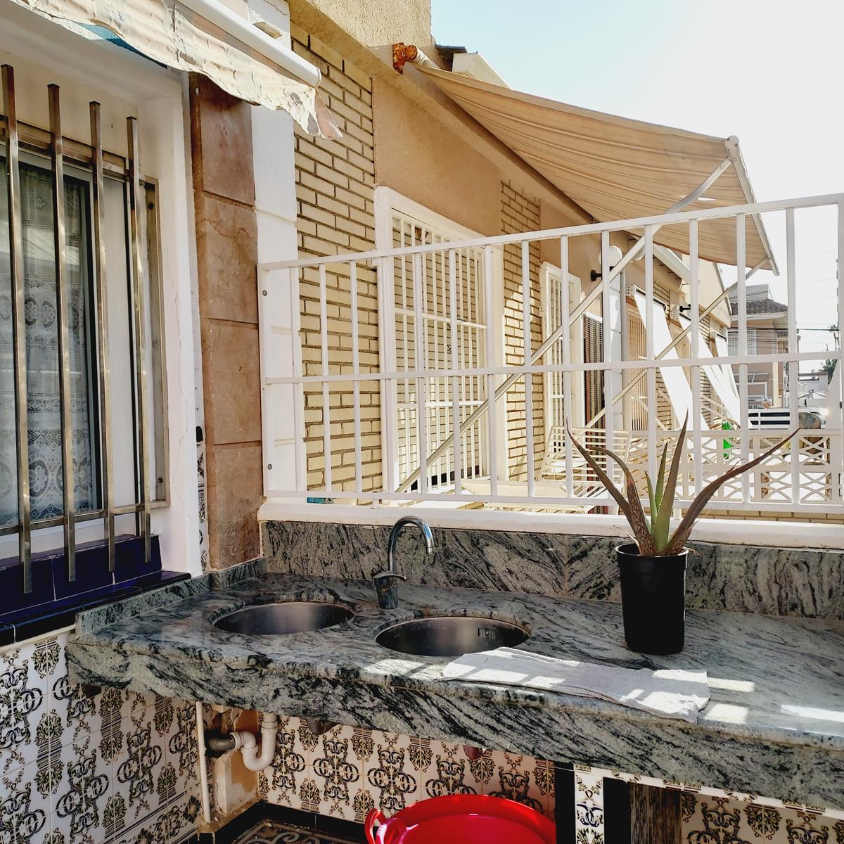 EXCLUSIVE CORNER SEMI-DETACHED VILLA ON THE BEACH IN LA MATA WITH PRIVATE GARDEN AND GARAGE