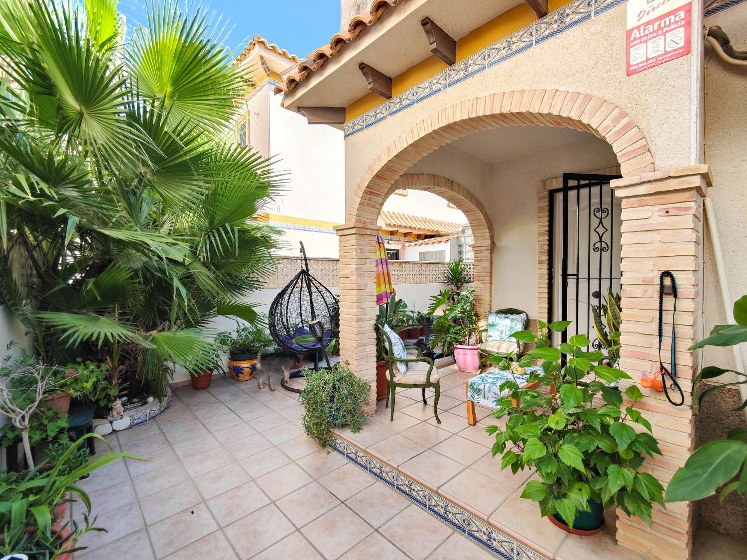 BEAUTIFUL SEMI-DETACHED DUPLEX HOUSE 300M FROM THE SEA IN LOS FRUTALES, TORREVIEJA, WITH TOURIST LICENSE!