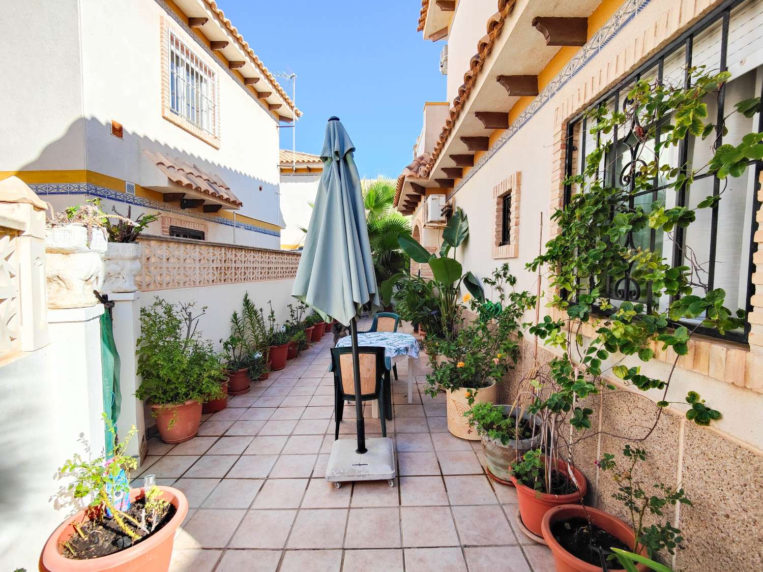 VAKKER TOMANNSBOLIG DUPLEX HOUSE 300M FRA SJØEN I LOS FRUTALES, TORREVIEJA, MED TURISTLISENS!